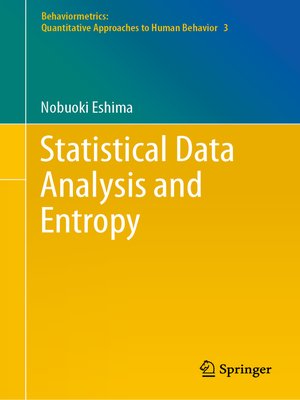 cover image of Statistical Data Analysis and Entropy